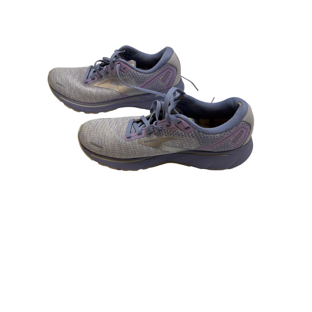 Brooks Women’s Running Shoes Size 9.5 B Gray Lavender Purple Athletic Sneakers